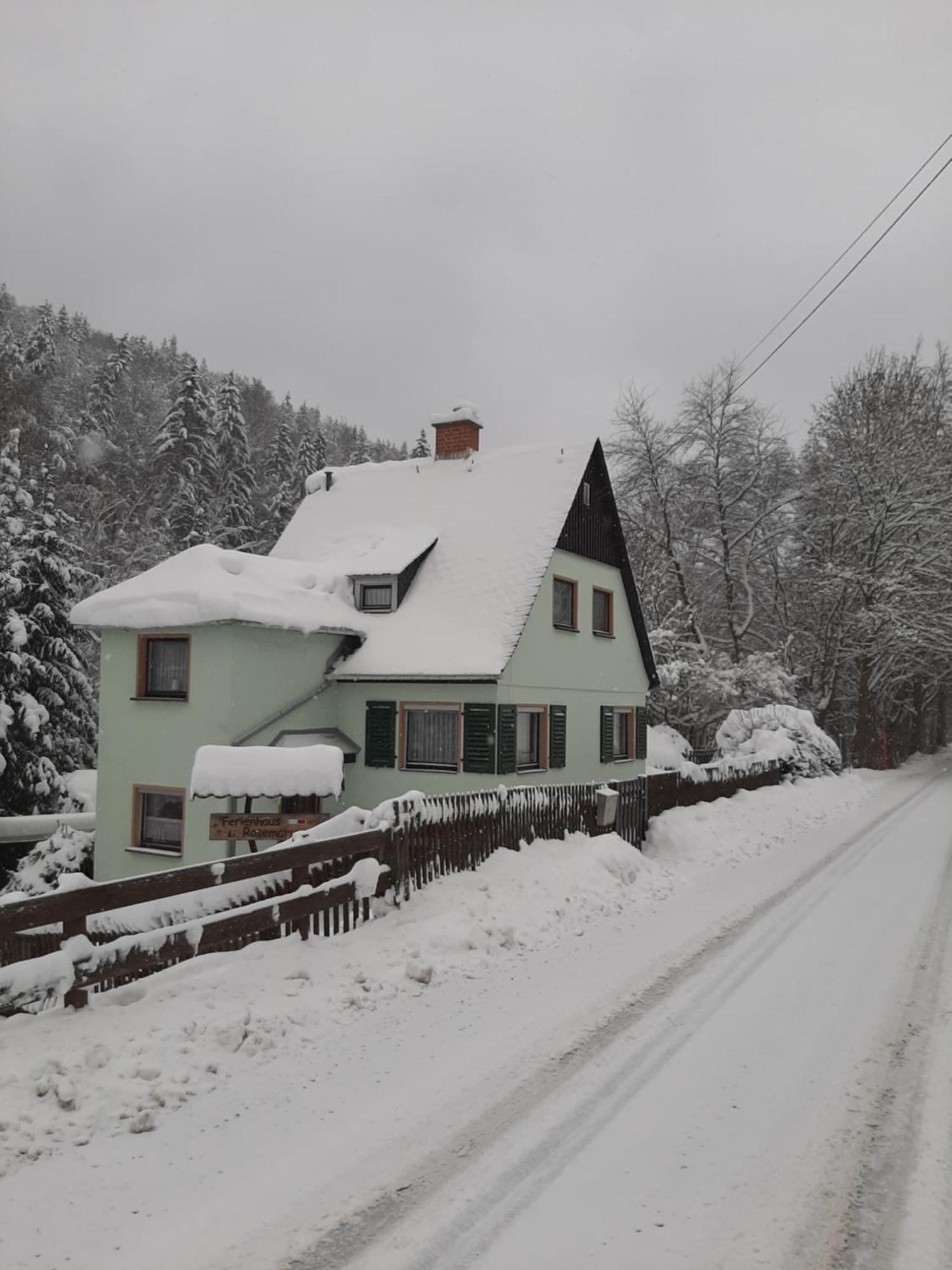 Ferienhaus Rosemarie Erlbach Vogtland 외부 사진